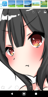 こちら制作途中のイラストですが 身体は描けても顔がイマイチです Yahoo 知恵袋