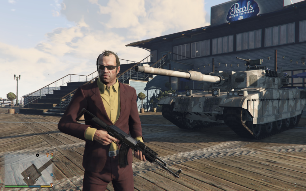 ゲーム グランド セフト オート5 Gta5 の 実際の場所でここは何所 Yahoo 知恵袋