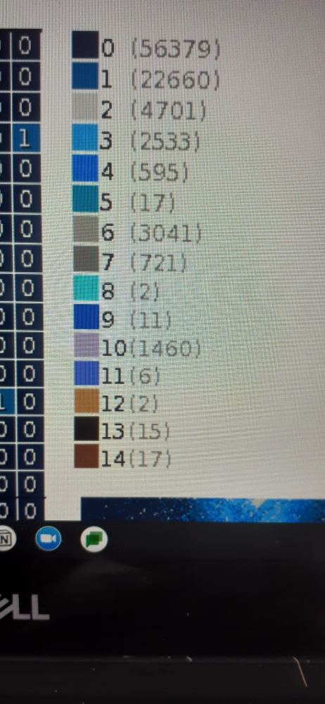 この色達はマイクラで何ブロックを使えばいいですか？