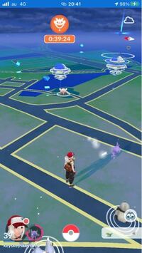 ポケモンgoで自分のポケモンをジムに置いたときにアバターの服 Yahoo 知恵袋