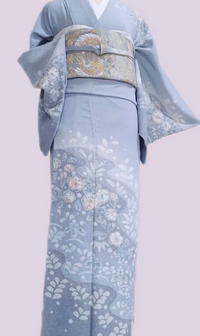 辻が花の訪問着(紋なし)について質問です。友人の結婚式・七五三・入園 