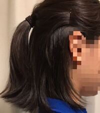 至急 ハーフアップってこんなもんですか ちょっととる髪の Yahoo 知恵袋