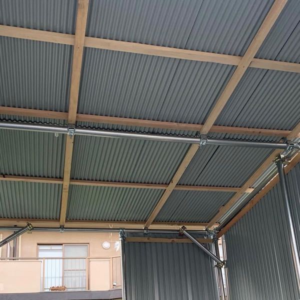 単管で作った屋根 分解して、持って帰って頂ける方に！