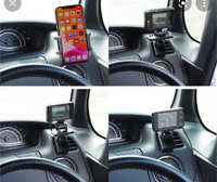 Nboxcustom乗りです画像のようにスマホホルダーを設置したいんですけ Yahoo 知恵袋