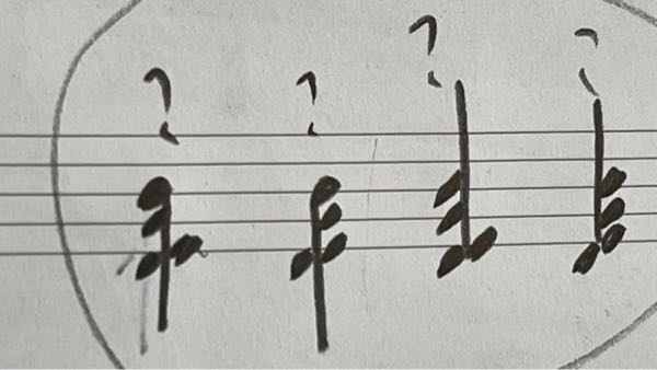 完全版のシベリウスやフィナーレなどの楽譜浄書ソフトでも、たまに以下の写真のような、音符の棒から見た、玉の位置が異なるバグなどは、起こり得るのでしょうか？