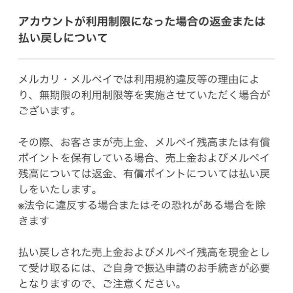 メルカリから初めて長文のメッセージが来ました。【長文になります