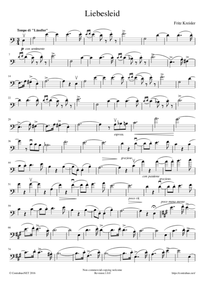バイオリンの楽譜についてです。 例えば写真の楽譜、愛の悲しみを演奏するときは、はじめの部分だと、ドファドドドという風に弾いて良いのですか？ それとも、別のよみかたがあるのですか？