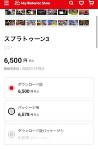 スプラトゥーンのダウンロード版パッケージ付きとはなんですか 普通のダウンロ Yahoo 知恵袋