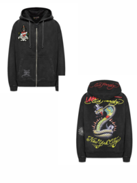 中3女子がこのEdHardy×unknownのパーカー着てたらダサいですか