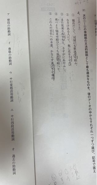 古文の問題です この解き方を教えてほしいです 特に3番 まず 傍線部が Yahoo 知恵袋