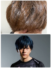 今ブリーチなしの茶髪なんですがブルーブラックにしたくて市販のカラー剤ででき Yahoo 知恵袋