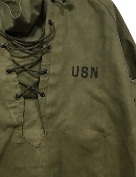 40s USN us navy レインパーカー　激レア　サンプル品　ステンシル 40s USN us navy レインパーカー激レアサンプル品ステンシル