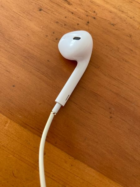 アップルのイヤホンのひもの部分が破れて導線？が見えてるんです