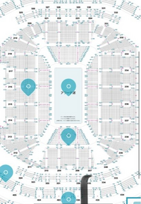 さいたまスーパーアリーナのaゲート0レベルの席はステージからどれ Yahoo 知恵袋