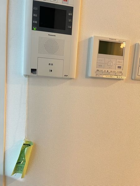 引越の質問です。最近引っ越しをしたのですが、インターホンのところ