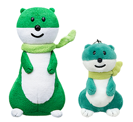三井住友銀行のキャラクターミドすけが好きですミドすけのぬいぐるみが