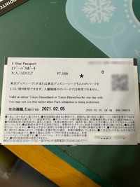 ディズニーの1デーパスポートで 年2 5 21年2 5まで使用可能だっ Yahoo 知恵袋