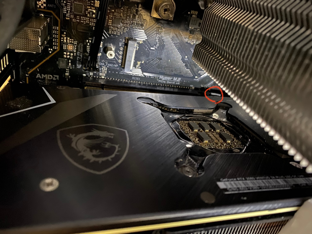 至急。グラボが抜けない〜！m.2SSD増設のために邪魔なグラボを1度取り