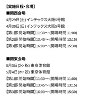 treasureのハイタッチ会大阪は土日どっちと方が倍率高いと思