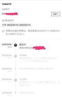 SHEINの追跡が動かないのですが15日までに届きますかね？色ん