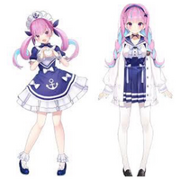 まとめ売り】湊あくあ 初期衣装 L メイド服 ホロライブ あくたん