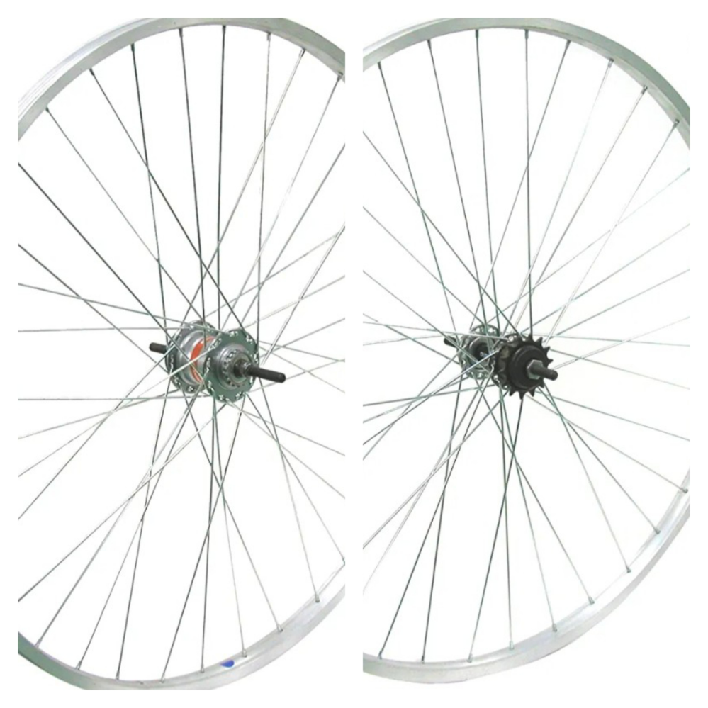 電動アシスト自転車の後輪のホイールが壊れたので交換したいのですが 