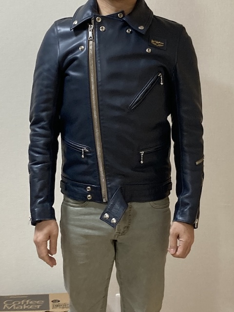 lewisleathersのライトニングタイトフィットの38を購入したのですが