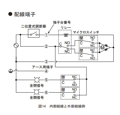 電動二方弁の配線についてAC200Vの配線図は添付資料のようになっています... - Yahoo!知恵袋