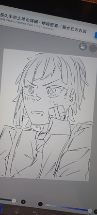 絵の評価をお願いします。 - 授業中に1時間かけて描いた落書き