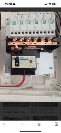 今月いっぱいで処分！配電盤