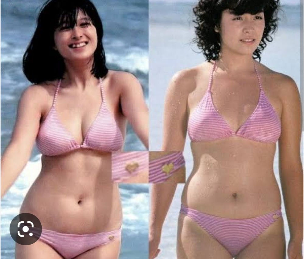 昔のアイドルは何故イイカラダをしているのですか。河合奈保子さんと柏原芳恵さ... - Yahoo!知恵袋