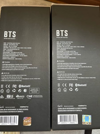 btsのアミボムについて質問です。今日、ライブで買ったものだと