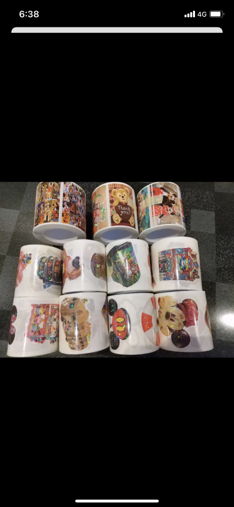 【SOLDOUT】 海外 ロールシール 画像のような海外ロールシールをさがしています。 - メルカリ等