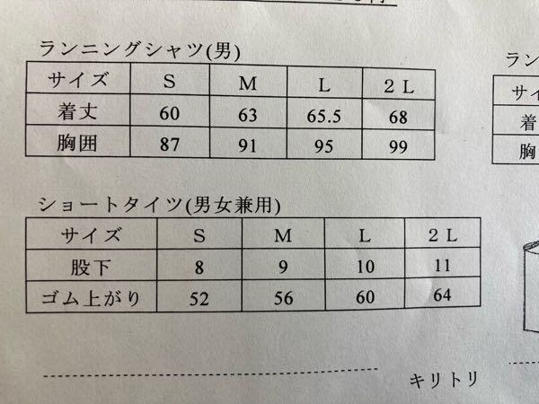 陸上ユニホーム サイズ➝メンズS 陸上部のユニフォームのサイズ選びに悩んでおります。中1の息子が陸上