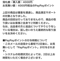 paypayフリマ商品満足サポート申請に無事審査通りました。申請し、2