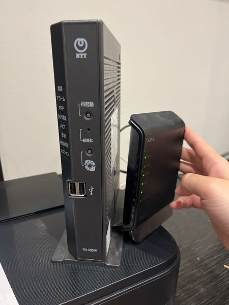 NTT モデム　未使用　RX 600 K1. We ホームゲートウェイ 無線LANカード｜サポート情報｜フレッツ光｜NTT
