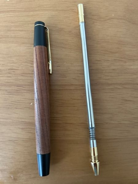 質問です。野原工芸の新型の内部機構を旧型のシャーペンに入れて使う事