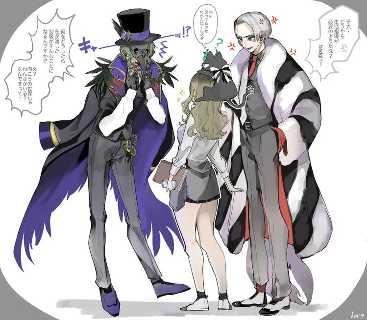 こちらの絵師さん探してます。Twitter教えてほしいです。twst 女監督生 ギャル