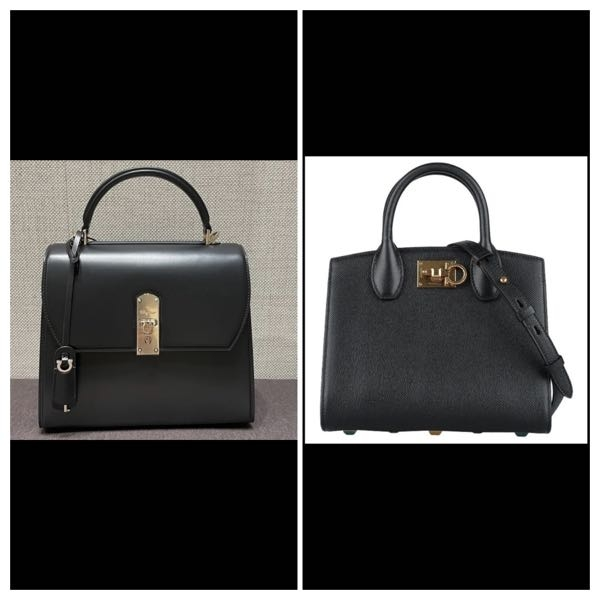 フェラガモのバッグで迷っております。BOXYZとSTUDIOBOX、長い目