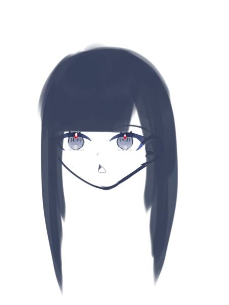 小学六年生の書いたイラストです。私が上手いね！と言ってもお世辞だ