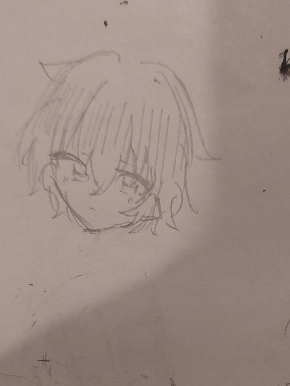 この絵は他の人から見てどう思いますか？感想、アドバイス、評価して