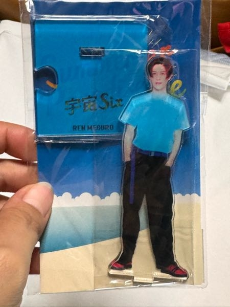 目黒蓮くんサマパラアクスタ偽物疑惑のためご相談です。先日、フリマ