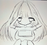 この画像の添削してください>_<。❤︎構図はベッドで寝る？感じの 