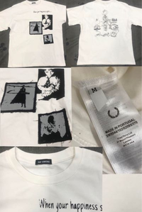 ラフシモンズのTシャツをメルカリで購入しようと考えています。これは