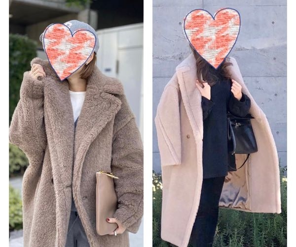 マックスマーラのテディベアコート。もう購入したのですが、これで