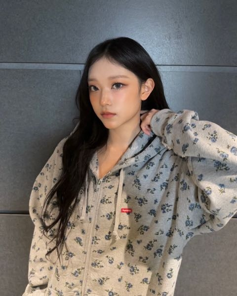 newjeans、ヘリンが着ているこのsupremeの花柄のパーカーの正式
