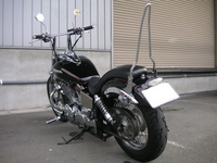 ドラッグスター250について質問です。リアフェンダーを写真の