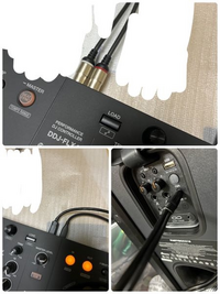 至急!JBLのスピーカーでDDJ-FLX4にRCAケーブルを使って接続 至急!JBLのスピーカーでDDJ-FLX4にRCAケーブルを使って接続