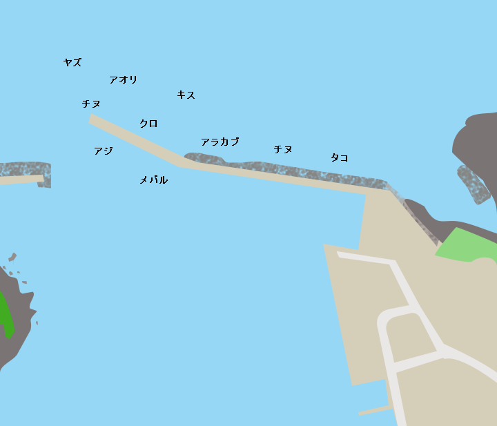 佐世保市の大崎波止ってどこですか 釣りしたいのですが...