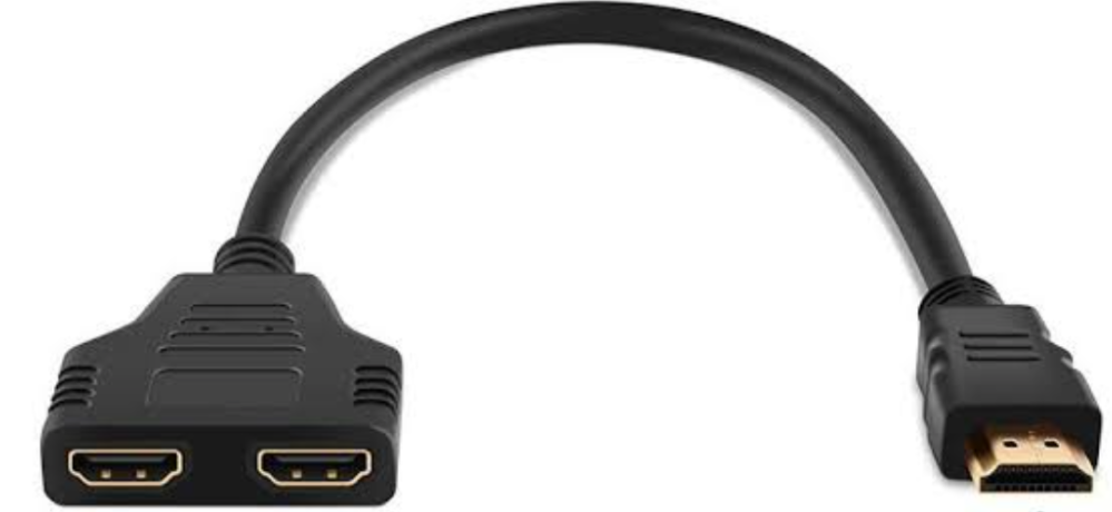 HDMIポートの分岐について。 HDMIポートが不足しているため二股ケーブルでの分岐を考えているのですが、やはり分岐したケーブルそれぞれは別の映像を出力できないのでしょうか？